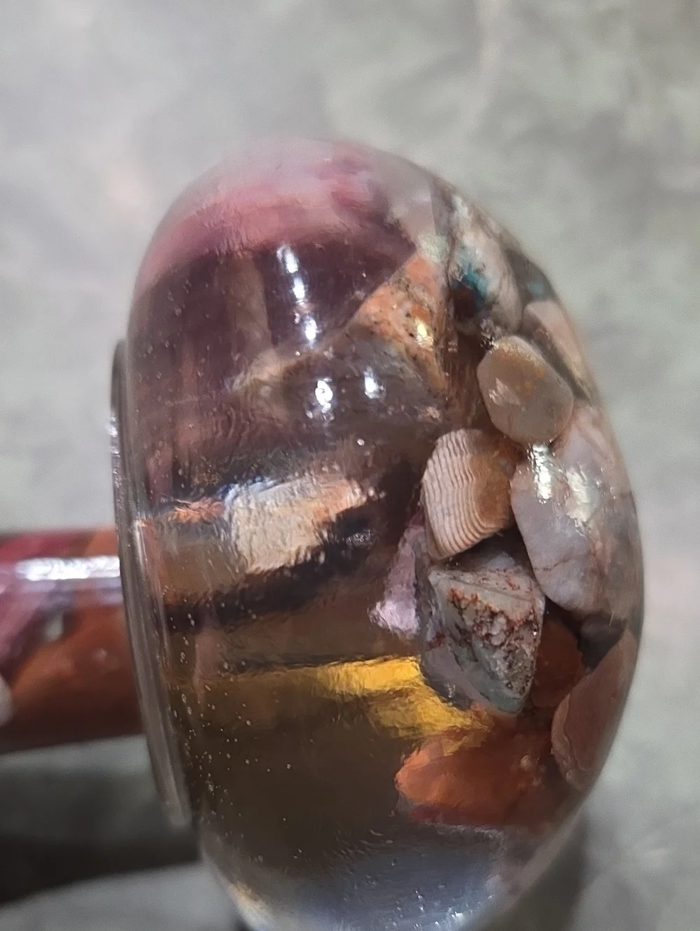 Handmade handcrafted resin